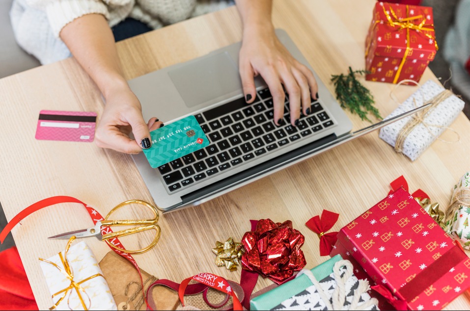 Compras navideñas en canales online