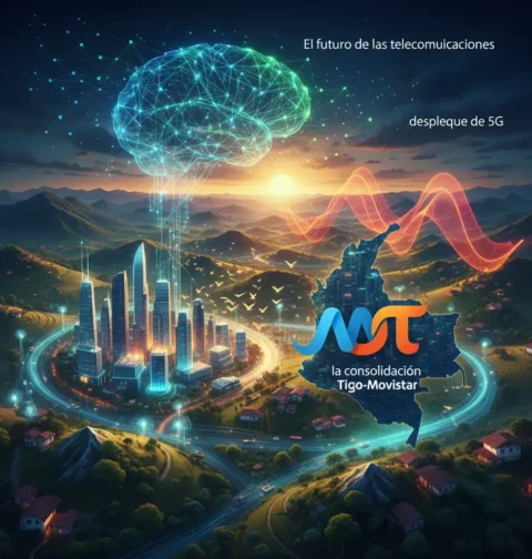 El futuro de las telecomunicaciones en Colombia hacia . Análisis del mercado de telecomunicaciones en Colombia -: despliegue de 5G, la consolidación Tigo-Movistar y el impacto de la conectividad rural.