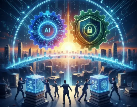 Inteligencia artificial y ciberseguridad: el reto de cerrar la brecha empresarial. Descubra cómo los líderes B2B están transformando la ciberseguridad mediante la IA, priorizando el gobierno de datos y la acción frente a la teoría académica.
