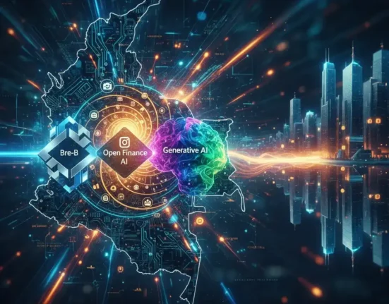 La transformación tecnológica de la banca en Colombia hacia el . Analice cómo Bre-B, el Open Finance y la IA generativa están redefiniendo el sector financiero colombiano para , impulsando la eficiencia y competitividad B2B.